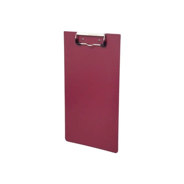 Omnimed Poly Standard Clipboard, 9"W x 12-7/8"H, Burgundy